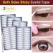 80 Pairs Double Eyelid Paste Invisible Self-Adhesive Double Sided Double Eyelid Tape Sticker with Y Fork-Self-Adhesive Double Eyelid Stickers - Buy Online on GoSupps.com