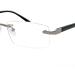 Shop Mini Rimless Reading Glasses - Rectangular Lenses Stainless Steel Frame 2.0 Diopters for Men & Women - International Shipping Available - Buy Online on GoSupps.com