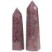 Crystal Ornaments 1pc 800g-2000g Natural Gemstone Stone red Strawberry Crystal Hexagonal Stud tip Component (Color : 1060g-1200g) - Buy Online on GoSupps.com