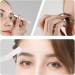 3-in-1 Precise Eyebrow Tweezers Set with Razor for Women - Shiny Silver Paint - Buy Online on GoSupps.com
