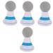 Tovinanna 4 sets Mini massage device Hand massage devices Household appliances Servant Massage Lies Sorty Massage devices Comfortable tools for the muscle relaxation body muscle massager handy