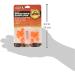 Howard Leight Quiet Corded Reusable Shooting Earplugs 2-Pairs (R-01522) - Orange - Buy Online on GoSupps.com