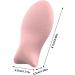 Powder Puff for Face Powder Silicone Cosmetic Face Powder Puff - Fish-Shaped Foundation Puff Pad Cosmetic Foundation Blender Puff for Pressed Powder Small fish puff (pink) - Buy Online on GoSupps.com