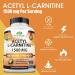 Acetyl L-Carnitine 1500mg - High Potency for Energy, Memory & Focus | 100 Veggie Capsules - Buy Online on GoSupps.com