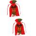 Abaodam Chocolate 2pcs Burlap Bags Christmas Drawstring Candy Bag Bags Christmas Jute Child Large Sachet - Buy Online on GoSupps.com