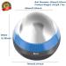 iECO Cryosphere Cold Massage Roller Ball - Myofascial Release & Trigger Point Therapy for Muscle Knots - Deep Tissue Ice Massager in Gray+Blue - Buy Online on GoSupps.com