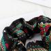 Boho Floral Hair Scrunchies Set - 4 Pcs Vivid Color Elastic Bands for Ponytail Holders and Wrist Ties - Perfect for Sleep, Show, Dance Party - Women's Gift - Buy Online on GoSupps.com