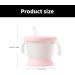 Silicone Cup Baby Straw Cup Kid Cups Spoutless Cup with 2 Handles Leak Proof Training Cup Drinking Cup - Buy Online on GoSupps.com