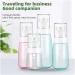 3pcs Blue Refillable Spray Bottles - Portable Moisturizing Perfume & Travel Cosmetic Containers - Buy Online on GoSupps.com