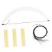 BIUDECO 1 Set Measure Bow-Shaped Auxiliary Acrylic Design Shaper Ruler Shape Shaping Tool Bow Level