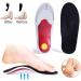 Plantar Fasciitis Arch Support Orthopedic Insoles Relieve Flat Feet Heel Pain Shock Absorption Comfortable Inserts (Large(EU 40-46)) - Buy Online on GoSupps.com