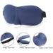 SkyLats 3D Fashion Dream Sleep Eye Mask with Soft Earplugs - Premium Memory Foam Light Blocking Blindfold for Travel, Nap, Yoga - Brown - Buy Online on GoSupps.com