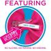 Wee Ones Girls' Grosgrain Hair Bow with Organza Overlay | Medium Off White - Buy Online on GoSupps.com