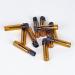 EnsLZ 2ml Mini Perfume Bottles - Refillable Amber Glass 100 Pack Ideal for Travel & Cosmetics - Buy Online on GoSupps.com