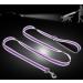 Taglory Reflective Dog Leash for Medium & Large Dogs | Padded Handle Supports 10-75 kg | 1.8m x 2.5cm | Purple | Ideal for Comfortable Walking - Buy Online on GoSupps.com