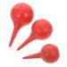 Baluue Cleaning Tools 3pcs Ear Syringe Hand Bulb Syringe Ear Washing Squeeze Bulb Rubber Squeeze Bulb Ear Syringe Laboratory Tool Hand Tools