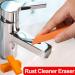 Stainless Stain Remover Artifact Stainless Steel Knives Rust Decontamination Artifact Stainless Steel Stain Remover Rubber Rust Cleaning Eraser for Kitchen Bathroom Household (Orange 8PCS) Orange 8PCS - Buy Online on GoSupps.com