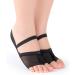 Beaupretty High Heel Strap Toe Cover Pads - Forefoot Insoles & Elastic Heel Bands for Comfort | Dance & Fitness Microfiber Foot Pads - Buy Online on GoSupps.com