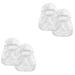 TEHAUX 4 pcs Fruit Forming Watermelon Shape Growth Ginseng Tiny Melon Shaping Diy Tool Cucumber Duddha Transparentx2pcs 10x7cmx2pcs