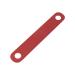 Oshhni Leather Shoulder Strap Pad Wide PU Leather Bag Strap Cushion for Backpacks Tote red