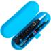 seplouis travel case for electric toothbrush for Demita/Seago/MIMO/Fairywill series blue