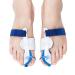 Urisgo Hallux Valgus correction orthopedic bunion rail for great toe pain relief and toe escape for day/night support 2 pieces