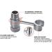 360 Rotatable Toilet Spray Flusher Holder - Premium Bathroom Cleaner | International Shipping Available - Buy Online on GoSupps.com