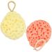 Buy Beavorty 2pcs Honeycomb Bath Ball - Soft Shower Sponge for Luxury Bathing | International Shipping Available - Buy Online on GoSupps.com