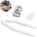 Fashionable Metal Teeth Decoration Hip Hop Tooth Decoration Plating Teeth Brace Jewelry for Halloween Party Silver - Buy Online on GoSupps.com