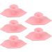 Silicone Exfoliating Lip Brushes Deep Cleansing Professional Bendable Soft Lip Scrubbers Exfoliating Brush Tool with Sucking Cup for Skin Care 5 PCS - Buy Online on GoSupps.com