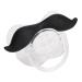 Mini Portable Cute Lip Beard Pacifier - Food Grade Silicone Baby Soothe | Ergonomic Design for Comfort - Ideal for Infants (7 Gentlemen) - Buy Online on GoSupps.com