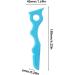 Eyelin r Stencils Ruler - Winged Eyelin r Stencil - Eyelin r Guide Tool | Silicone Stencils For Winged Eyelin r | Eyelin r Template Kit Reusable Lip lin Applicator For All Face Shapes Blue - Buy Online on GoSupps.com