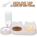 3-In-1 Cat Food And Water Bowl Set Cat Bowls With Stand Double Cat Bowls with Water Dispenser For Pet Food And Water Feeder For Small Medium Dogs Cats - Buy Online on GoSupps.com
