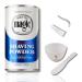 Magic Razorless Shave Kit RP Renewed Provisions Regular Strength 4.5 oz Magic Shave with Mixing Bowl Facial Spatula and Hair/Cream Remover Scraper Tool
