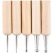 TOSSPER 5pcs 2-Way Wooden Dotting Pen Set | Marbleizing Tool & Nail Art Dotting Kit for Creative Designs - International Shipping Available - Buy Online on GoSupps.com