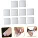 PLAFOPE 10pcs Silicone Toe Covers & Separators - Big Toe Protectors for Men - Mild White - 3x2.5cm - Buy Online on GoSupps.com
