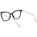 FEISEDY Oversized Cat Eye Glasses - Blue Light Blocking Eyewear for Women | Stylish B2589 001 Black - Buy Online on GoSupps.com