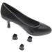 5 Pairs High Heel Shoe Repair Tips - Durable Non-Slip Caps | Replacement Heel Protectors in 5 Sizes (7-12mm) - U Shape Black - Buy Online on GoSupps.com