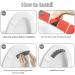2PCS Magoog Pee Guard - New Model for Adults, Elderly, Disabled, Potty-training - Prevent Pee Splash with Toilet Guard (Black) - Buy Online on GoSupps.com