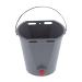Pilipane Durable 8L Plastic Feeder Bucket for Livestock with Nipples Essential Milk Feeding Equipment(For sheep)