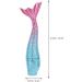 4pcs Mermaid Lip Gloss Tube Clear Mascara for Eyelashes Lip Balms Bottle Creative Lipstick Bottle As Shown 4 - Buy Online on GoSupps.com