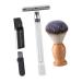 Ipetboom 1 Set Manual Shaver Shaving Brush Hair Sweep Brush Men Grooming Tool Men Shaving Trimmer Barber Razor Kit Beard Razor Facial Shaver Old Style Shaver Old Fashioned Combination