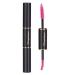 Mascara Multicolor Waterproof Mascara Long Lasting Sweatproof Volume Mascara Eye Makeup (Pink)