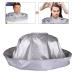Hair Cape Wrap for Salon & Barber - Silver Hairdressing Umbrella Cloak for Adults - Buy Online on GoSupps.com