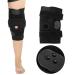 Orthopedic Knee Pads for Ligament Injury | Knee Support Brace - Black 33x22cm - Buy Online on GoSupps.com