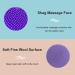 2 Pack Silicone Facial Cleansing Brush - Deep Scrubbing & Blackhead Removal Scrubber for Pore Cleansing - Buy Online on GoSupps.com