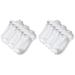 Nike Unisex Hverdag letv gts No show Training Socks 3 Pairs White/Black M EU (Pack of 2)