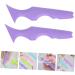 Didiseaon 4 Pcs Silicone Beauty Ruler Eye Shadow Massaging Eye Mask Eyebrow Guide Aid Bevel Template Board - Buy Online on GoSupps.com