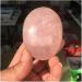 JITEM Balance Natural Rose Quartz Crystal - Hand Chime Reiki Decoration & Lucky Stone | Premium Rough Stones & Minerals for Healing - Buy Online on GoSupps.com