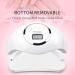 JEWHITENY 72W UV LED Nail Lamp with 4 Timers and Automatic Sensor for Gel Polish Curing - Buy Online on GoSupps.com